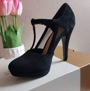 Black Suede Heels